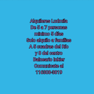 Alquileres Ludmila