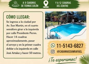 Cabañas San Rafael
