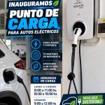 Punto de carga para autos eléctricos