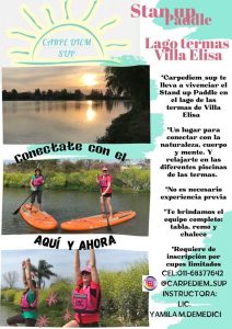 SUP – Stand Up Paddle – Carpe Diem