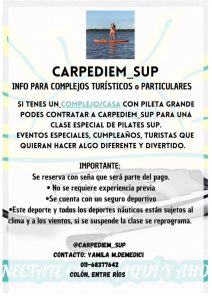 SUP – Stand Up Paddle – Carpe Diem